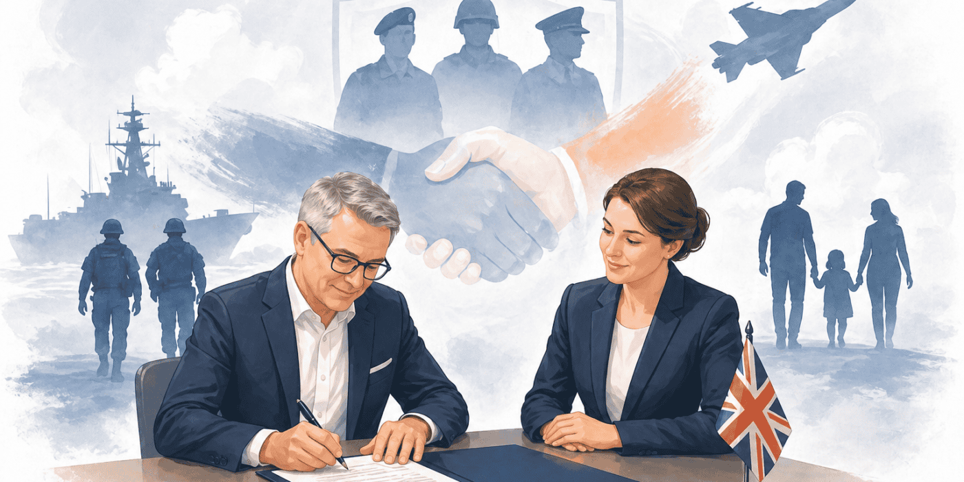 The Franchise Consultant Signs the Armed Forces Covenant